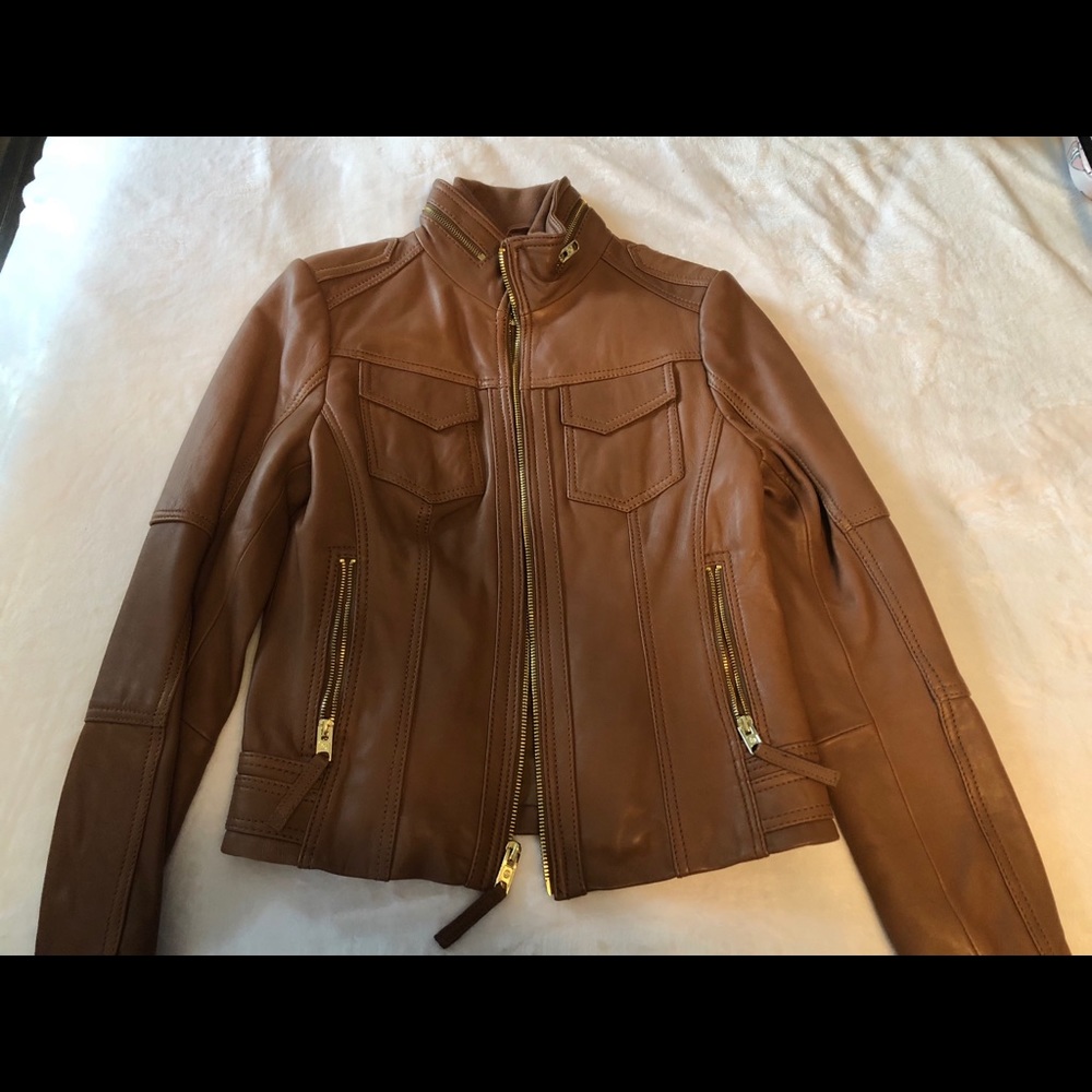 Michael Kors Leather Jacket